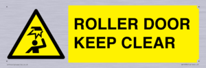 ROLLER DOOR KEEP CLEAR